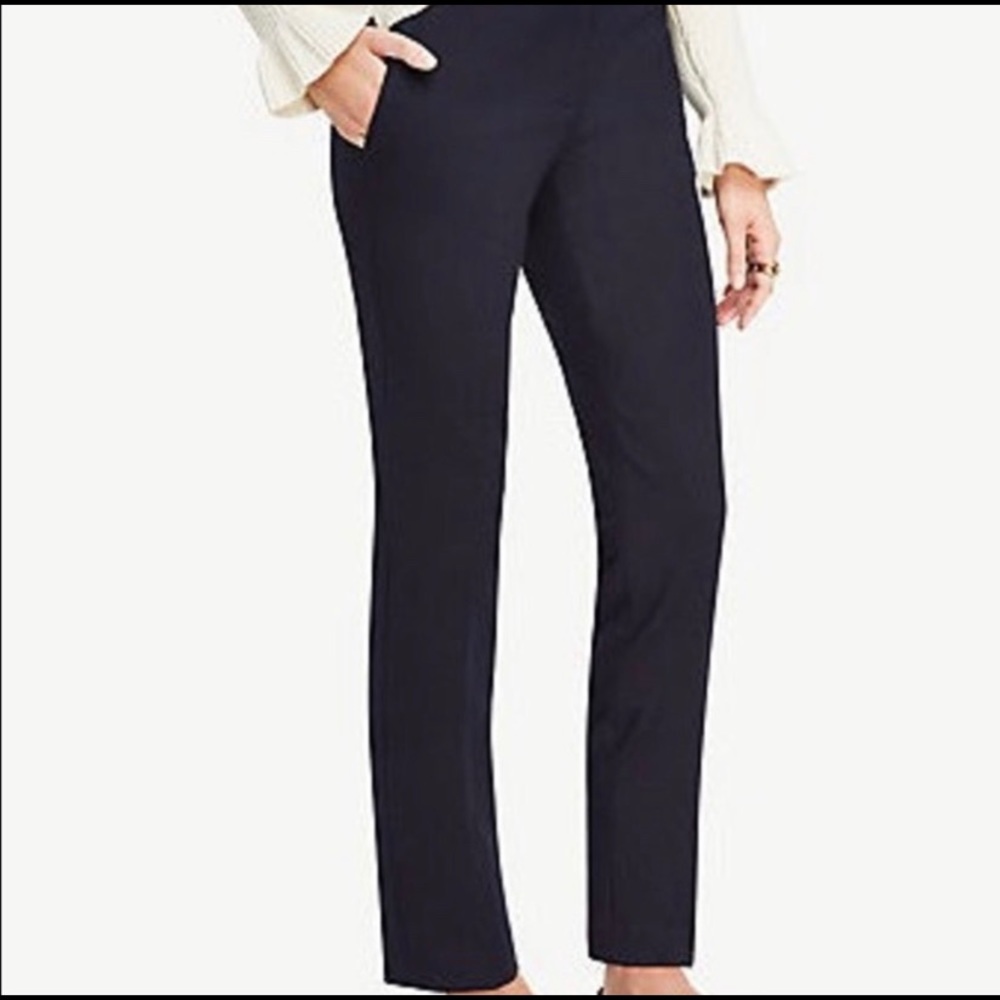 Navy blue size 2 Ann Taylor devin fit pants